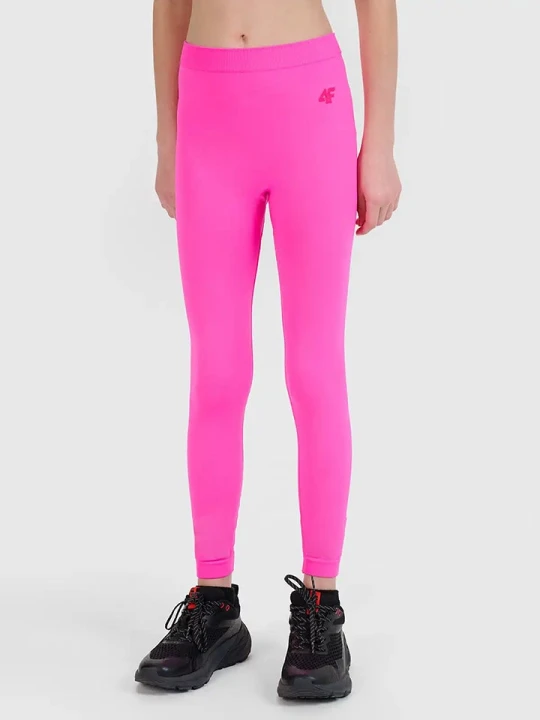 Zdjęcie produktu 4F Legginsy sportowe w kolorze różowym rozmiar: 152/158