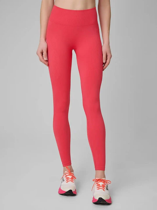 Zdjęcie produktu 4F Legginsy sportowe w kolorze różowym rozmiar: XS / S