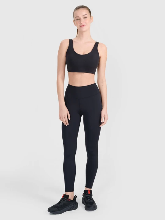 Zdjęcie produktu 4F Legginsy treningowe damskie - czarne XS