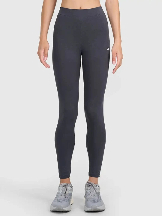Zdjęcie produktu 4F Legginsy w kolorze antracytowym rozmiar: S