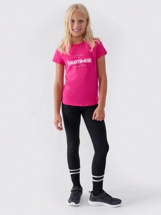 Zdjęcie produktu 4F Legginsy w kolorze czarnym rozmiar: 134