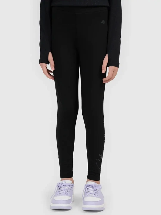 Zdjęcie produktu 4F Legginsy w kolorze czarnym rozmiar: 122