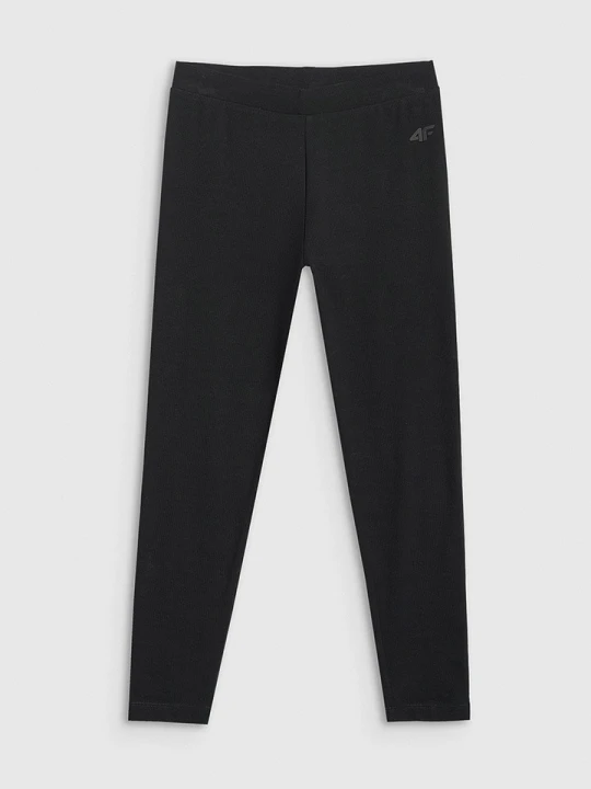 Zdjęcie produktu 4F Legginsy w kolorze czarnym rozmiar: 140