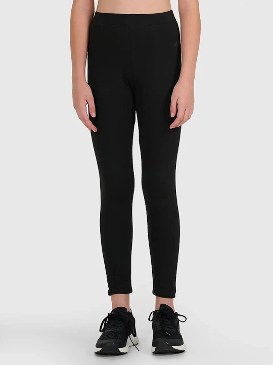Zdjęcie produktu 4F Legginsy w kolorze czarnym rozmiar: 140