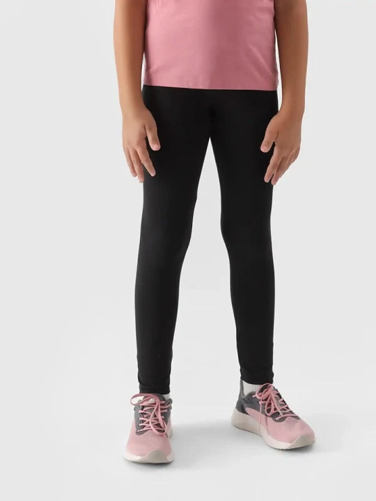 Zdjęcie produktu 4F Legginsy w kolorze czarnym rozmiar: 140