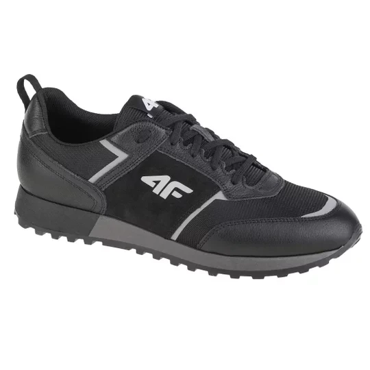 Zdjęcie produktu 4F Men's Casual H4L-OBML258-21S, Męskie, Czarne, buty sneakers, tkanina, rozmiar: 40