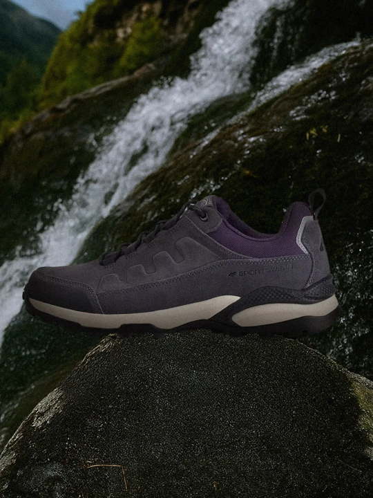 Zdjęcie produktu 4F Niskie buty trekkingowe damskie - szare 38
