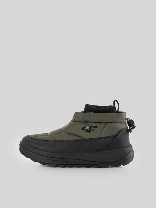 Zdjęcie produktu 4F Niskie śniegowce SNOW DROP z ociepliną Primaloft damskie - khaki 37 zielony