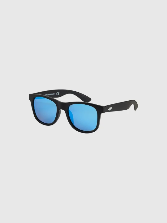 Zdjęcie produktu 4F Okulary przeciwsłoneczne z lustrzaną powłoką - niebieskie Uniwersalny