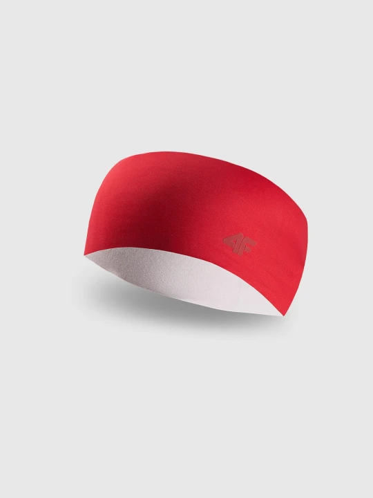 Zdjęcie produktu 4F Opaska na głowę uniseks - czerwona L / XL