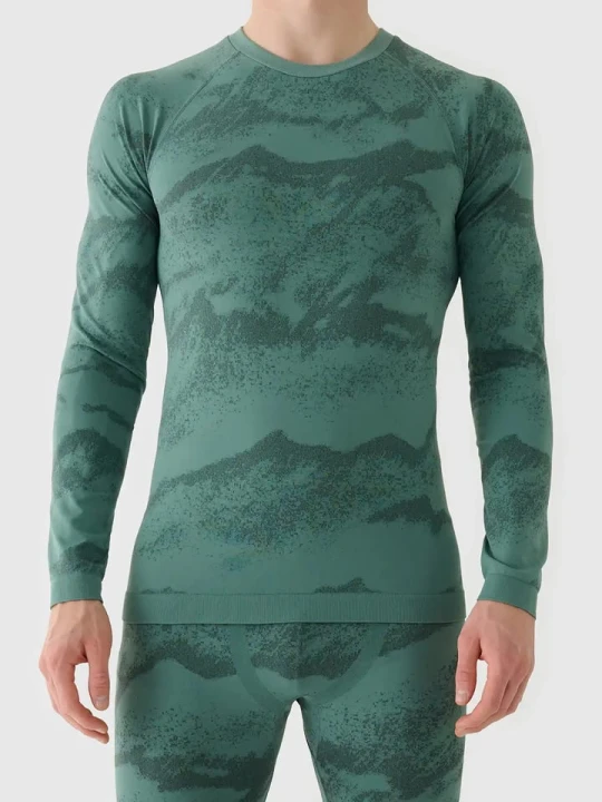 Zdjęcie produktu 4F Podkoszulek funkcyjny w kolorze zielonym rozmiar: L/XL