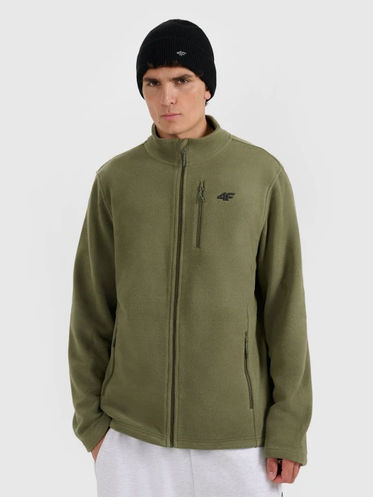 Zdjęcie produktu 4F Polar regular ze stójką męski - khaki S zielony