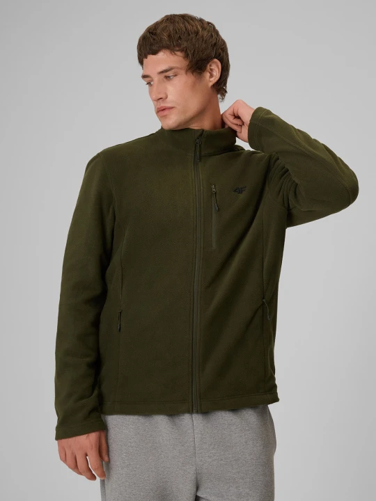 Zdjęcie produktu 4F Polar regular ze stójką męski - khaki M zielony
