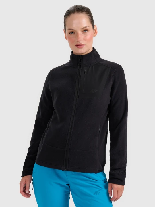 Zdjęcie produktu 4F Polar ze stójką Polartec regular damski - czarny XS