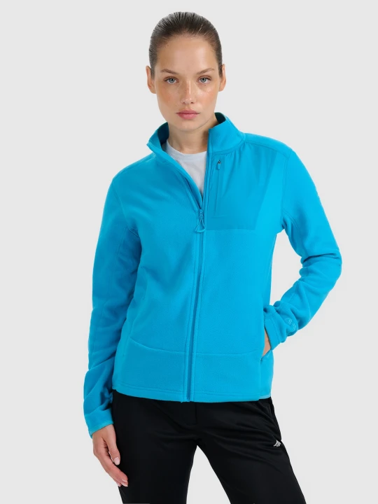 Zdjęcie produktu 4F Polar ze stójką Polartec regular damski - turkusowy XS