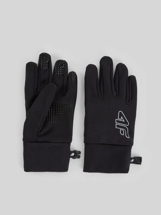Zdjęcie produktu 4F Rękawiczki dzianinowe Touch Screen dziecięce - czarne S / M