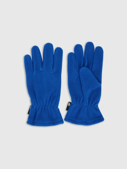 Zdjęcie produktu 4F Rękawiczki polarowe dziecięce - niebieskie L / XL