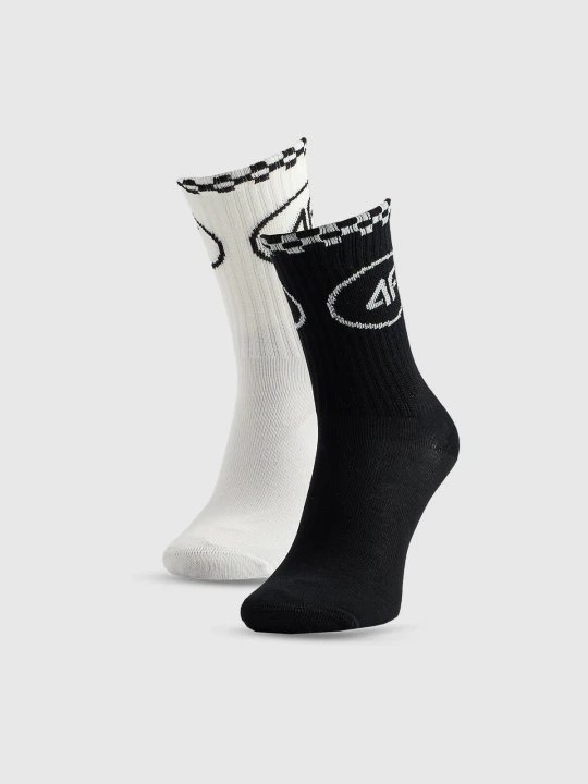 Zdjęcie produktu 4F Skarpetki casual długie (2-pack) chłopięce - multikolor 38-40