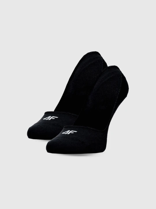 Zdjęcie produktu 4F Skarpetki casual niewidoczne (2-pack) damskie - czarne 35-38