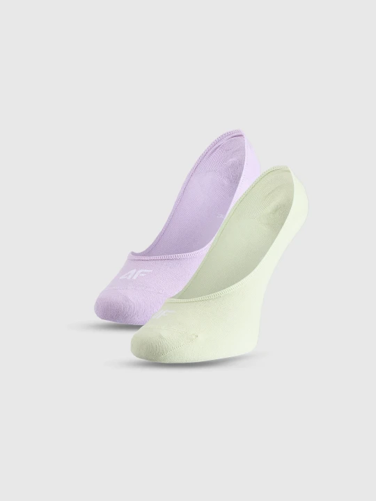 Zdjęcie produktu 4F Skarpetki casual niewidoczne (2-pack) damskie - multikolor 35-38