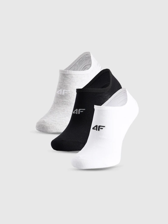 Zdjęcie produktu 4F Skarpetki casual stopki (3-pack) męskie - multikolor 39-42