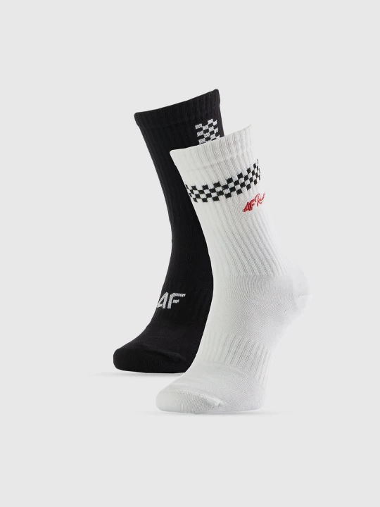 Zdjęcie produktu 4F Skarpetki długie (2-pack) męskie - multikolor 43-46