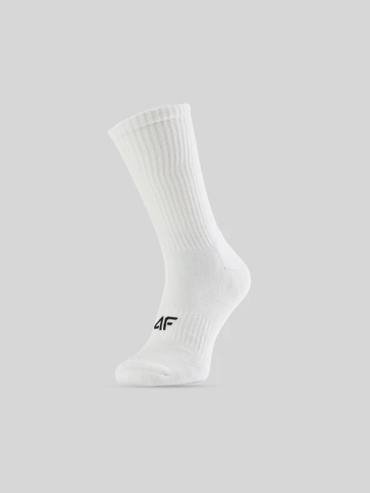 Zdjęcie produktu 4F Skarpetki długie (2-pack) uniseks - białe 47-50