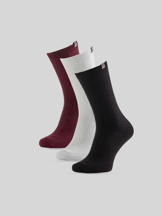 Zdjęcie produktu 4F Skarpetki długie (3-pack) damskie - multikolor 39-42