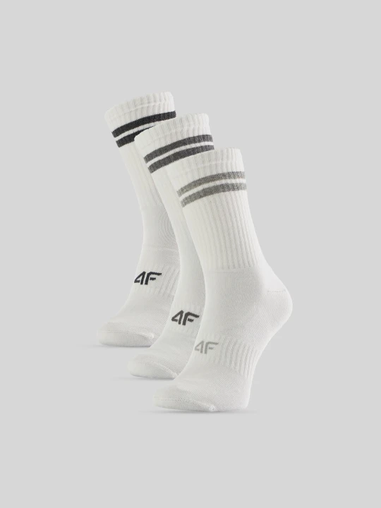 Zdjęcie produktu 4F Skarpetki długie (3-pack) męskie - multikolor 43-46