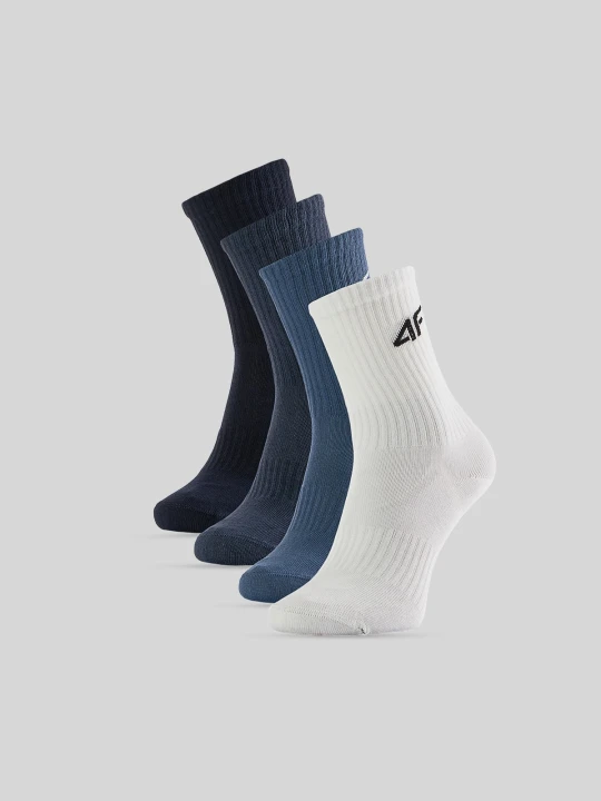 Zdjęcie produktu 4F Skarpetki długie (4-pack) chłopięce - multikolor 38-40
