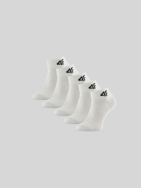 Zdjęcie produktu 4F Skarpetki długie (5-pack) chłopięce - białe 35-37
