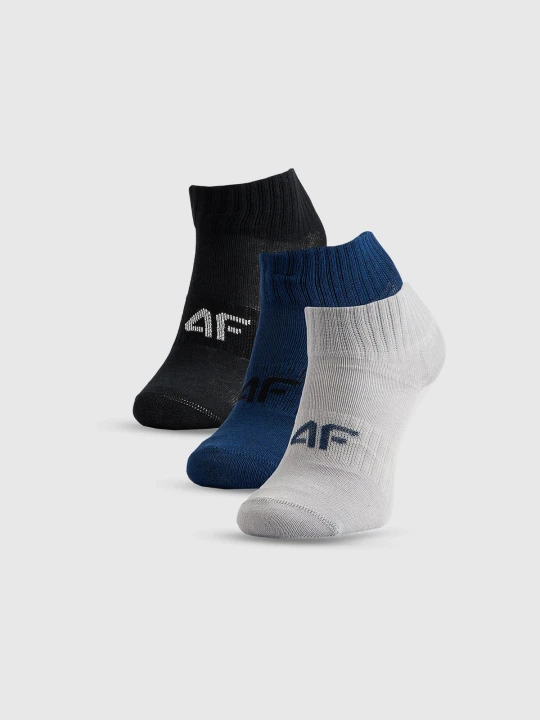 Zdjęcie produktu 4F Skarpetki krótkie (3-pack) chłopięce - multikolor 35-37