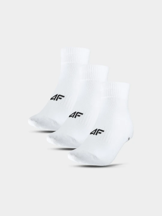 Zdjęcie produktu 4F Skarpetki krótkie (3-pack) damskie - białe 39-42