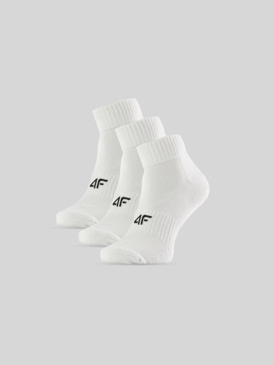 Zdjęcie produktu 4F Skarpetki krótkie (3-pack) damskie - białe 35-38