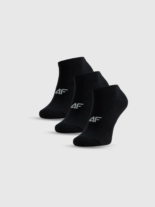 Zdjęcie produktu 4F Skarpetki krótkie (3-pack) damskie - czarne 39-42