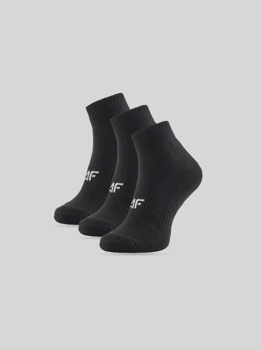 Zdjęcie produktu 4F Skarpetki krótkie (3-pack) damskie - czarne 39-42