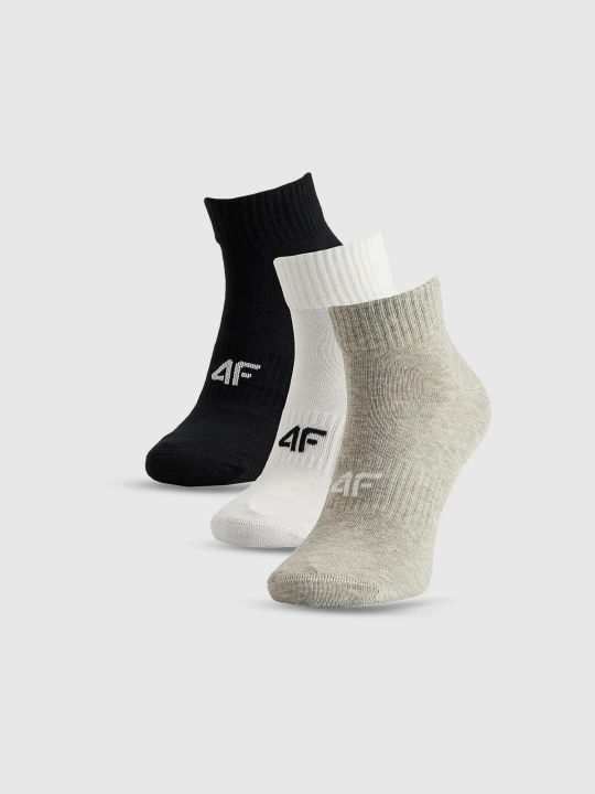 Zdjęcie produktu 4F Skarpetki krótkie (3-pack) damskie - multikolor 35-38