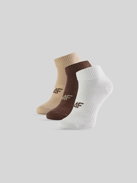 Zdjęcie produktu 4F Skarpetki krótkie (3-pack) damskie - multikolor 39-42