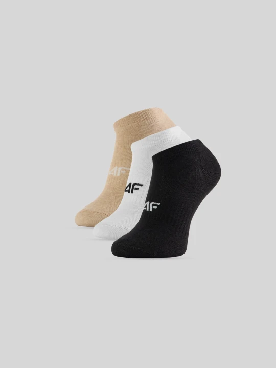 Zdjęcie produktu 4F Skarpetki krótkie (3-pack) damskie - multikolor 35-38