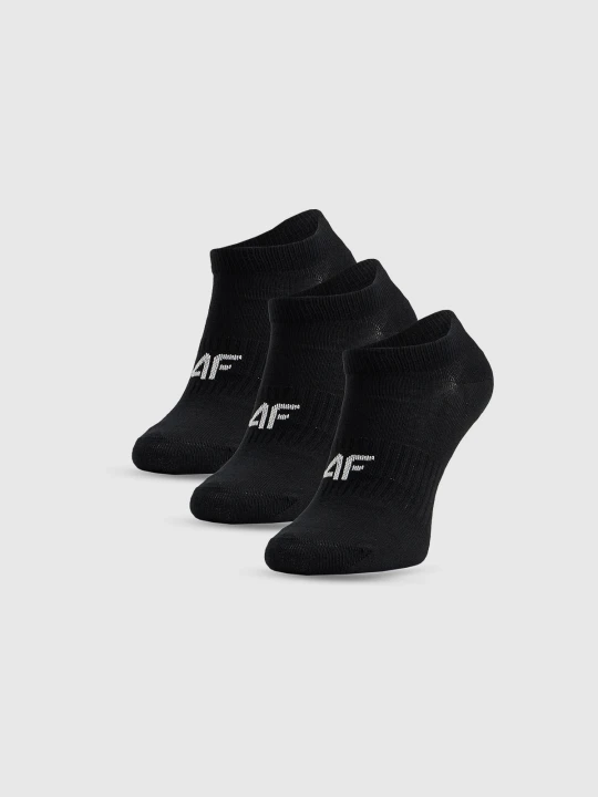 Zdjęcie produktu 4F Skarpetki krótkie (3-pack) dziewczęce - czarne 32-34