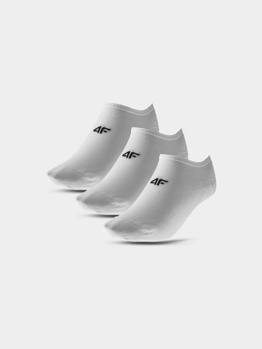 Zdjęcie produktu 4F Skarpetki krótkie (3-pack) męskie - białe 43-46