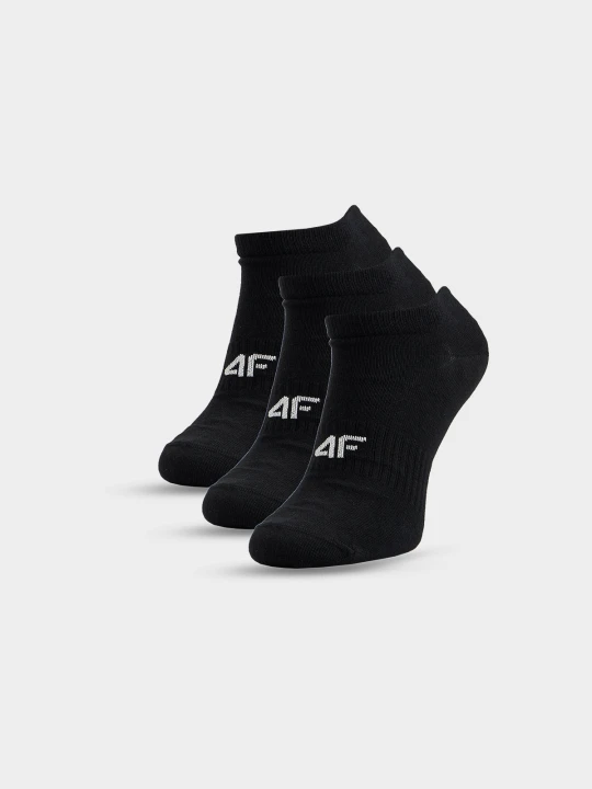Zdjęcie produktu 4F Skarpetki krótkie (3-pack) męskie - czarne 43-46