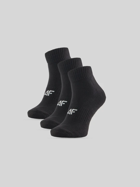 Zdjęcie produktu 4F Skarpetki krótkie (3-pack) męskie - czarne 39-42