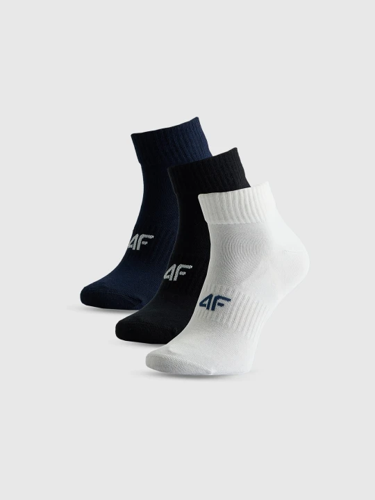 Zdjęcie produktu 4F Skarpetki krótkie (3-pack) męskie - multikolor 39-42