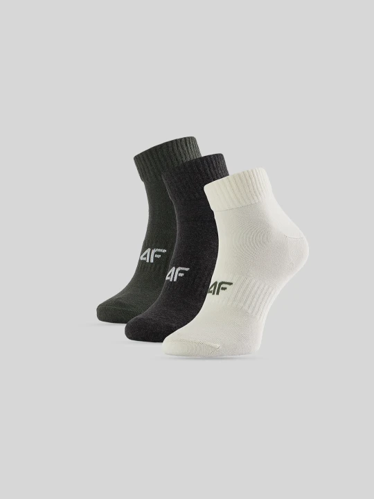 Zdjęcie produktu 4F Skarpetki krótkie (3-pack) męskie - multikolor 39-42