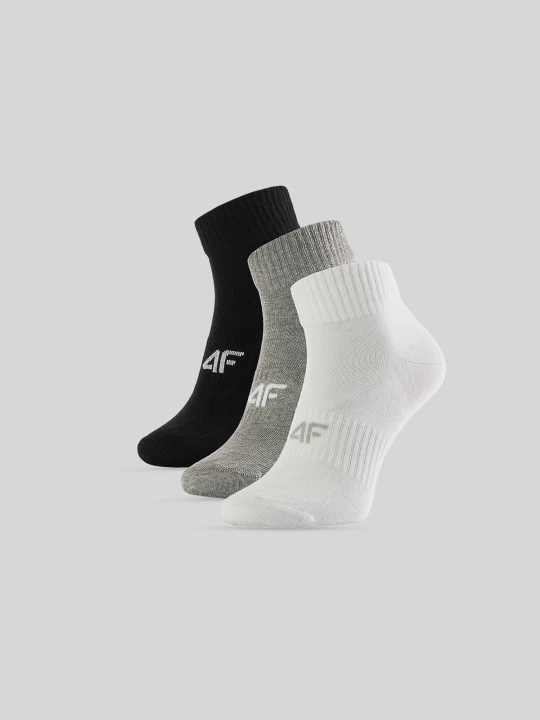 Zdjęcie produktu 4F Skarpetki krótkie (3-pack) męskie - multikolor 43-46