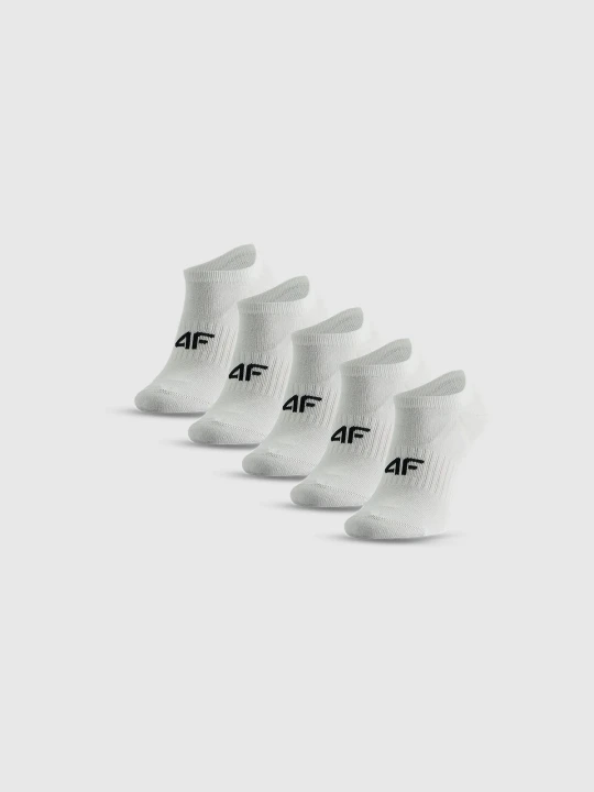 Zdjęcie produktu 4F Skarpetki krótkie (5-pack) chłopięce - białe 35-37