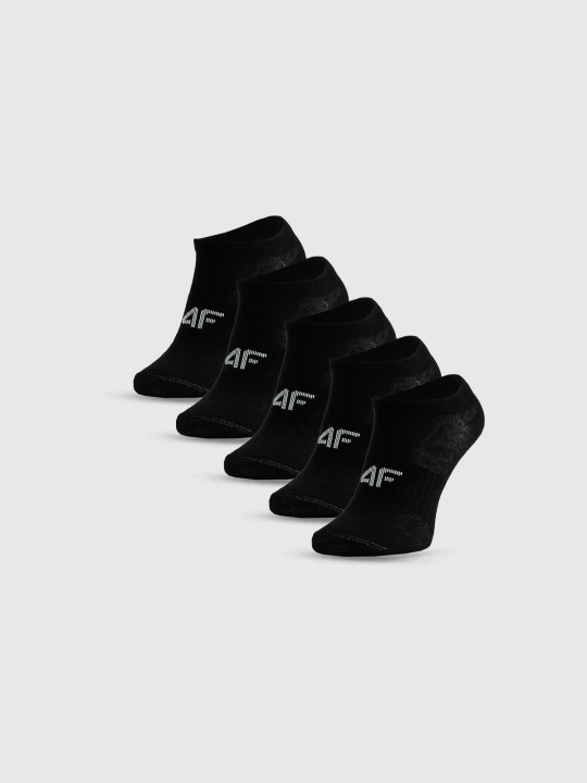 Zdjęcie produktu 4F Skarpetki krótkie (5-pack) chłopięce - czarne 38-40