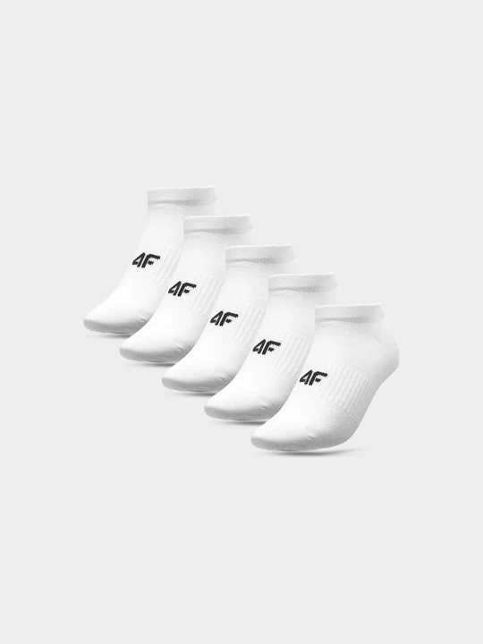 Zdjęcie produktu 4F Skarpetki krótkie (5-pack) damskie - białe 39-42