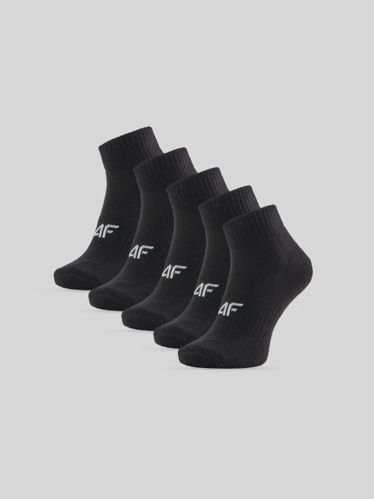 Zdjęcie produktu 4F Skarpetki krótkie (5-pack) damskie - czarne 35-38